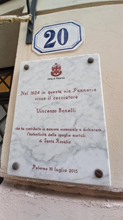 巴勒莫La Casa Del Cacciatore - Alloggio Con Terrazzo公寓 外观 照片