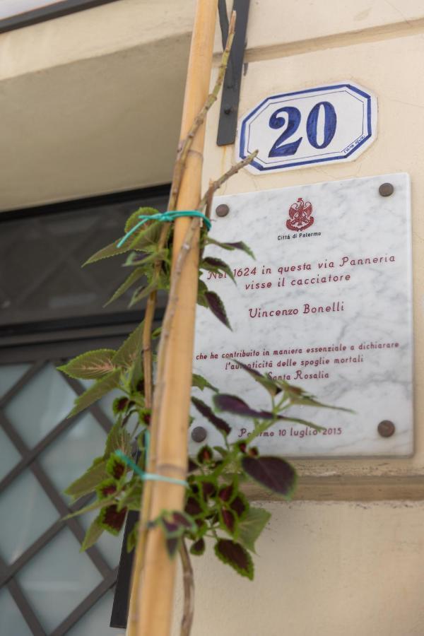 巴勒莫La Casa Del Cacciatore - Alloggio Con Terrazzo公寓 外观 照片