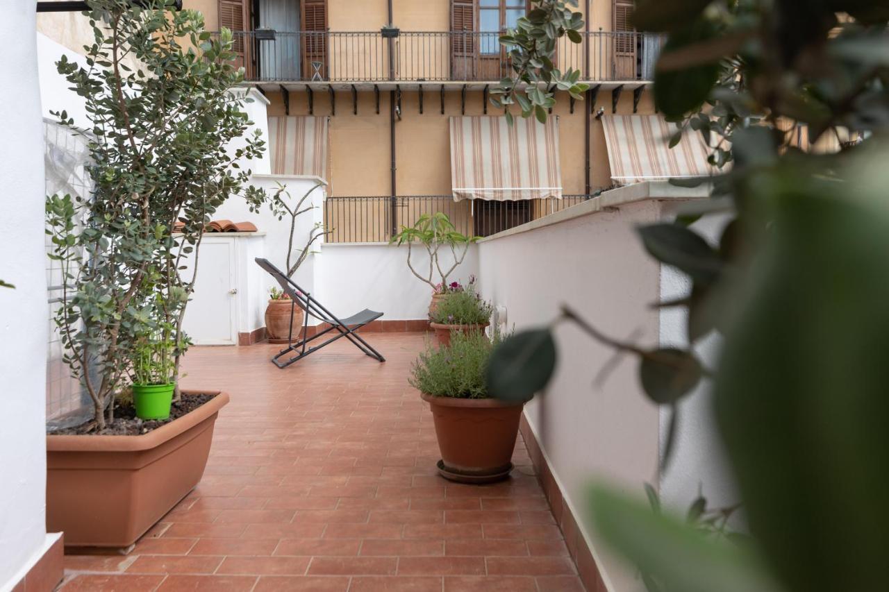巴勒莫La Casa Del Cacciatore - Alloggio Con Terrazzo公寓 外观 照片
