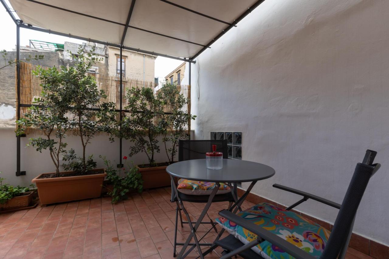 巴勒莫La Casa Del Cacciatore - Alloggio Con Terrazzo公寓 外观 照片